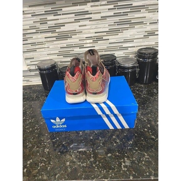 Adidas ZX 8000 Boost (Size: 13, Color: Floral/Pink/Red/Grey) - Picture 6 of 10